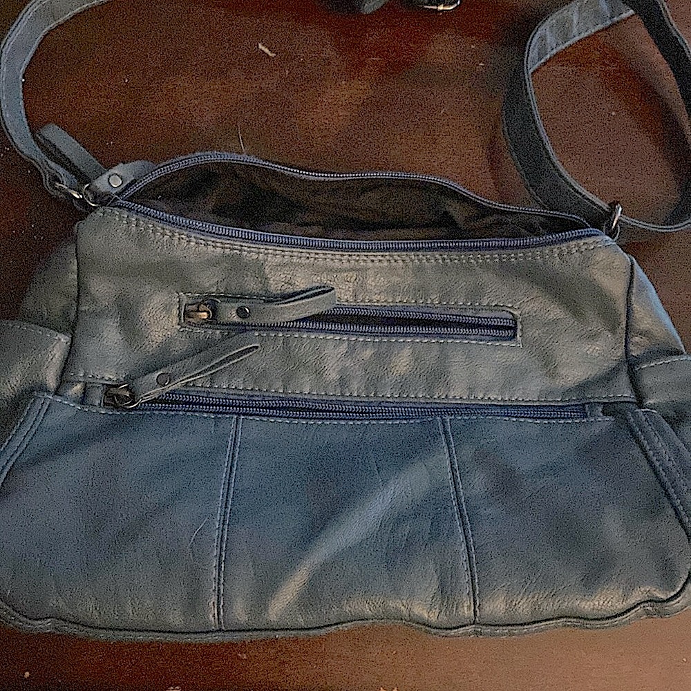 Blue Volganik Rock purse